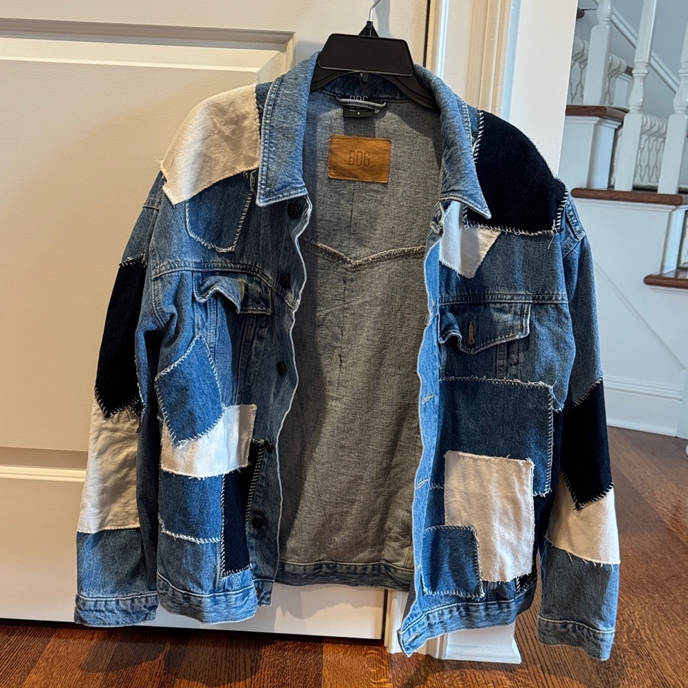 BDG Uban Outfitters Patchwork Denim Jacket